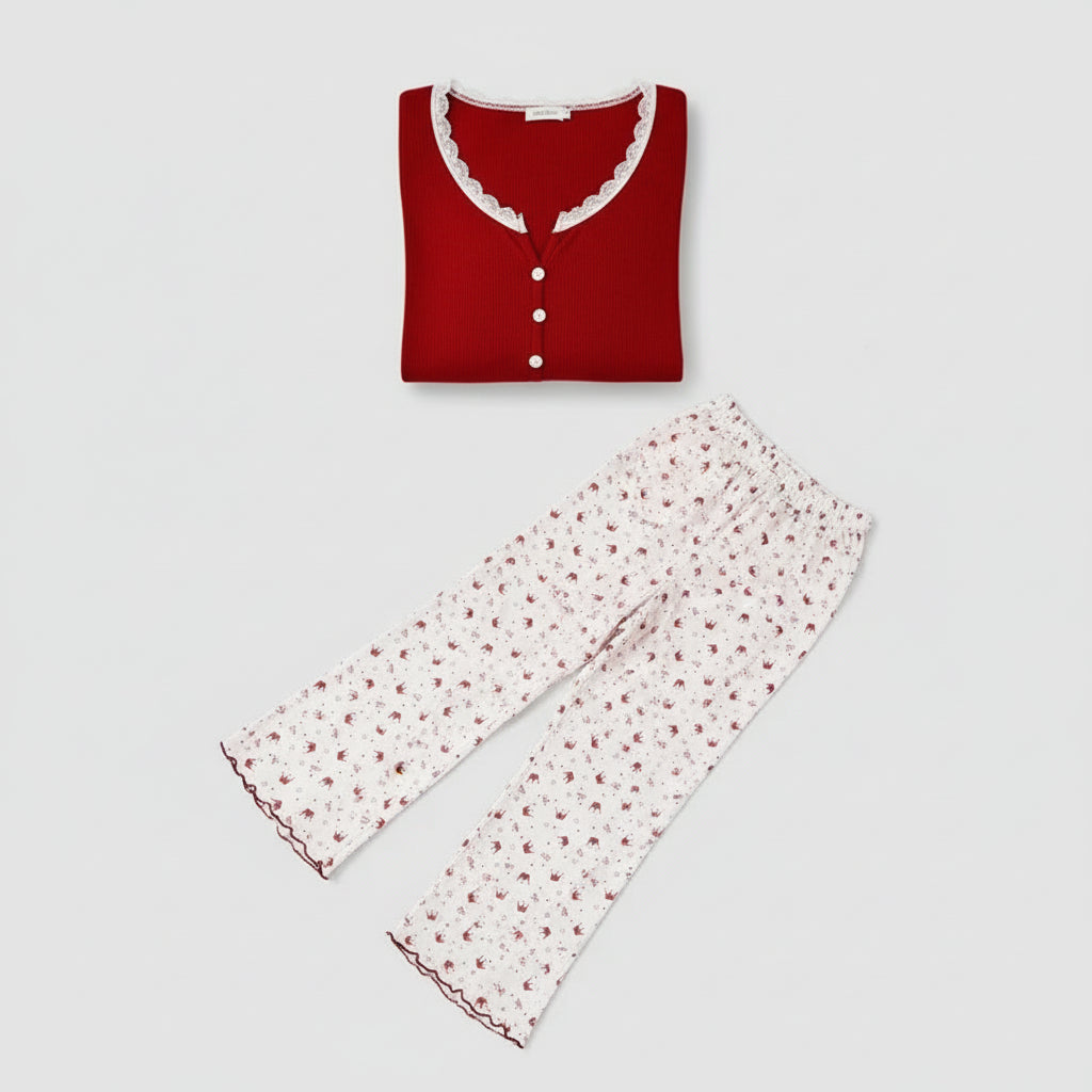 Cosy Autumn Long Pyjama Set