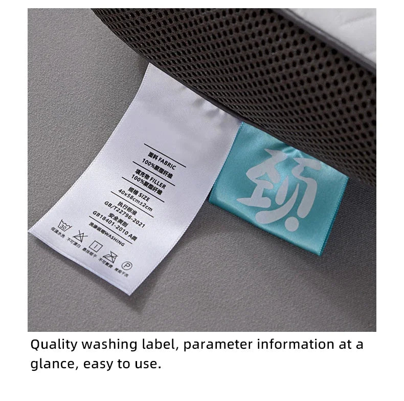 Soybean Fibre Cervical Neck Pillow