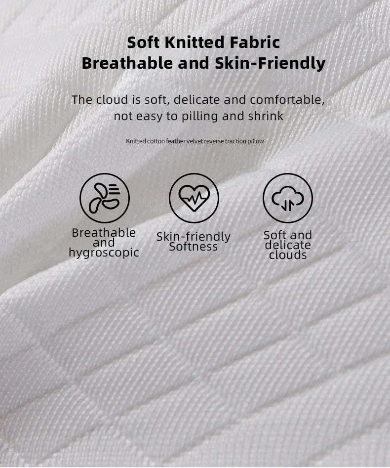 Soybean Fibre Cervical Neck Pillow