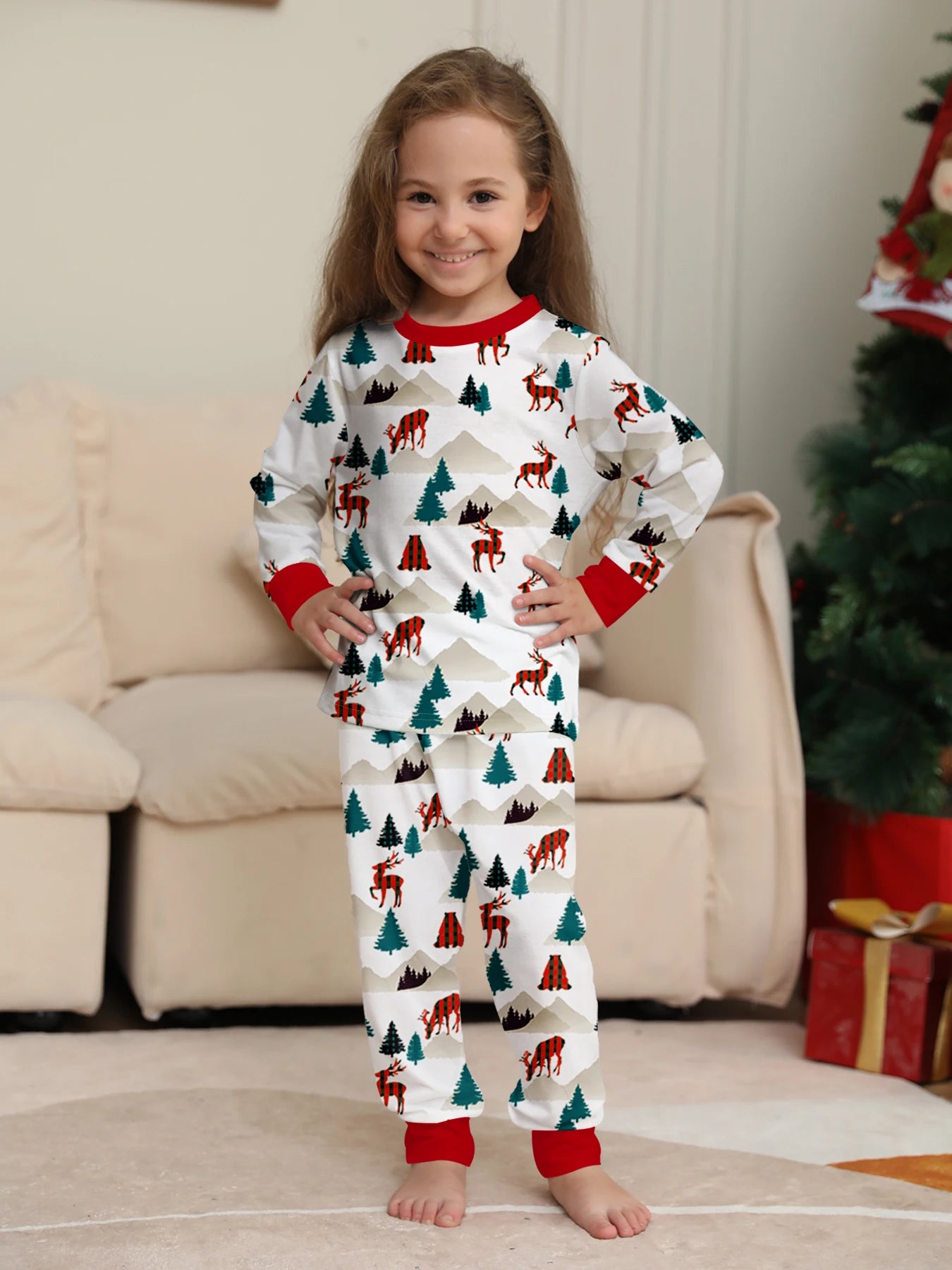 Family Christmas Tree Pyjama Set