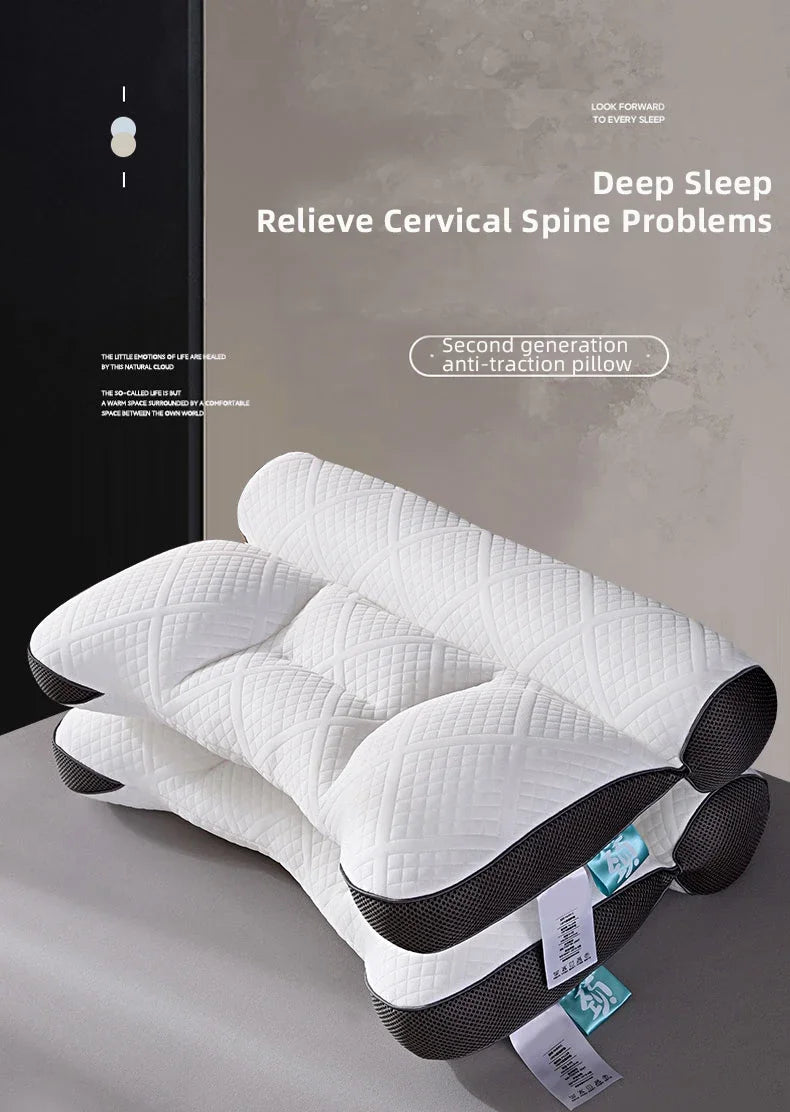 Soybean Fibre Cervical Neck Pillow