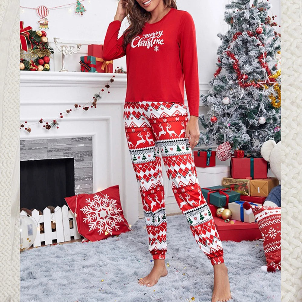 Cosy Christmas Polka Dot PJ Set