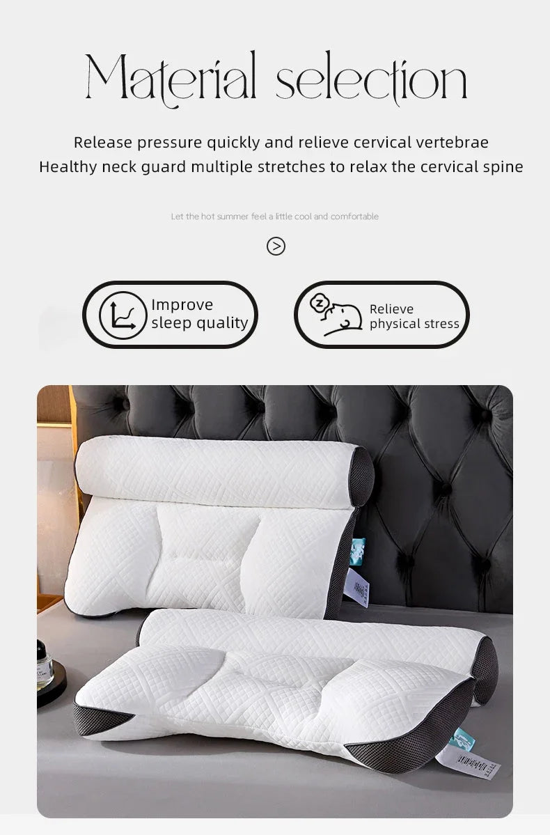 Soybean Fibre Cervical Neck Pillow