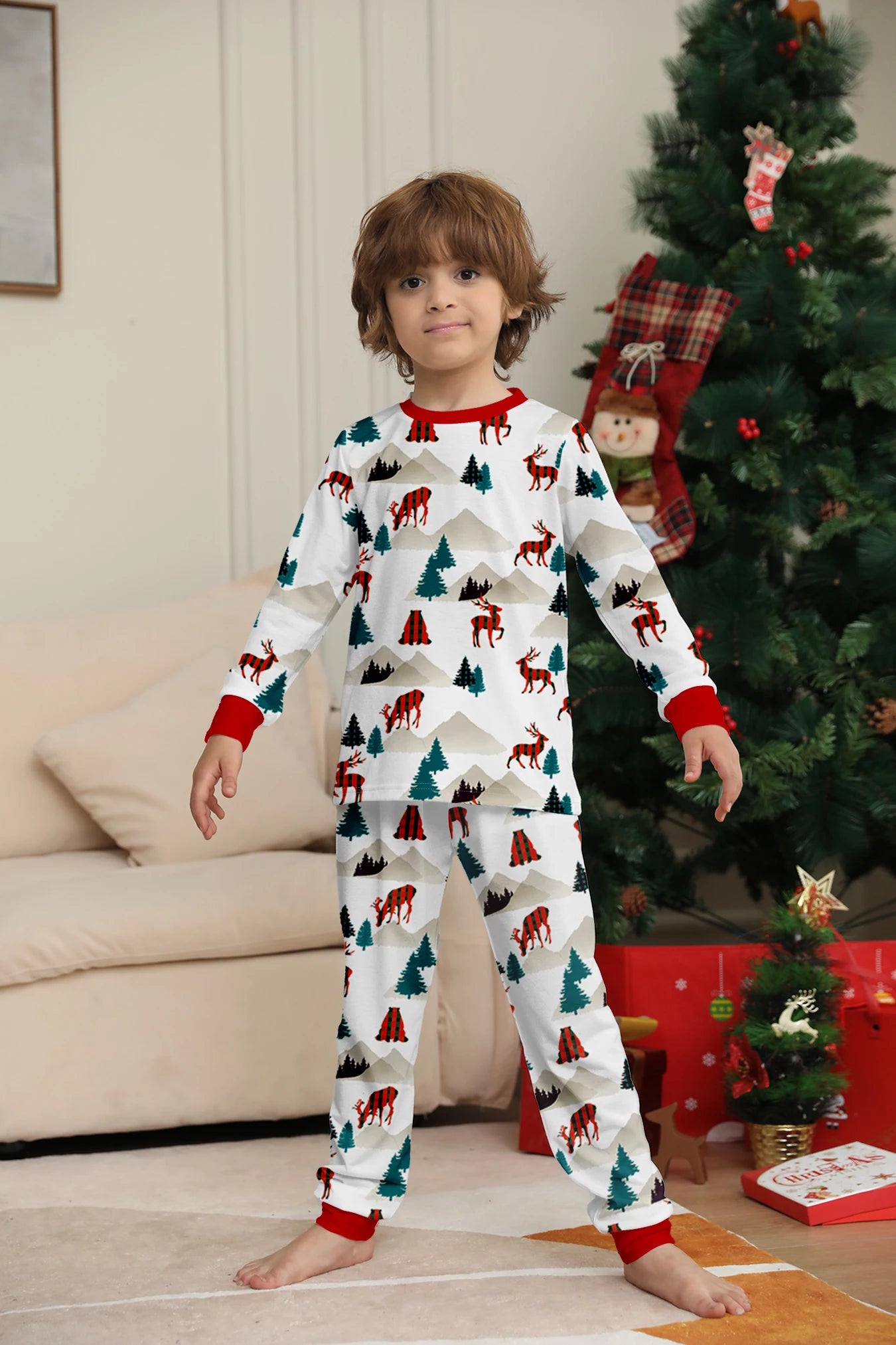Family Christmas Tree Pyjama Set