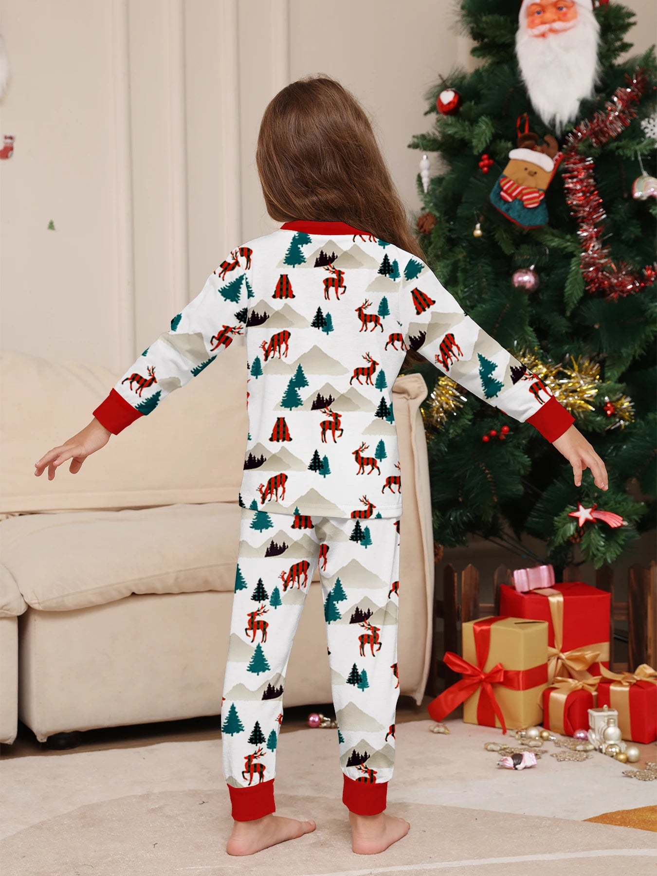 Family Christmas Tree Pyjama Set